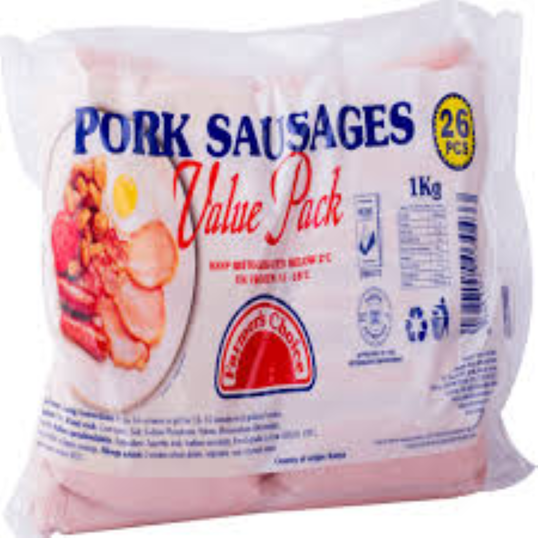 FCL VALUE PACK PORK SAUSAGE 1KG